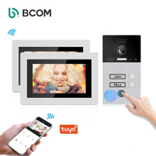 Bcom 2021 CAT5 CAT5e CAT6 Multi Apartments Building Intercomunicador Video Intercom System Network Cable Connect